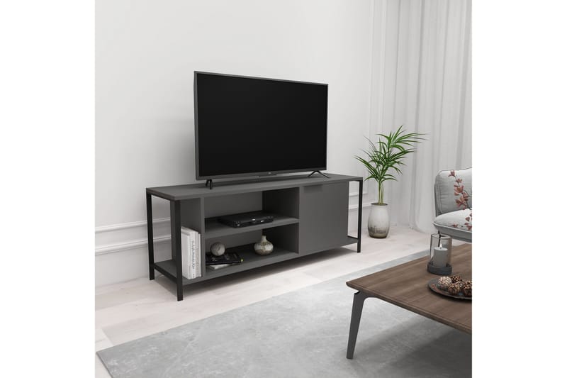 Desgrar Tv-benk 120x54 cm - Antrasitt - Møbler - Mediamøbel & tv møbel - TV-benk & mediabenk