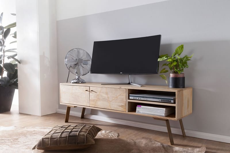 Innella TV-Benk 145 cm - Brun - Møbler - Mediamøbel & tv møbel - TV-benk & mediabenk