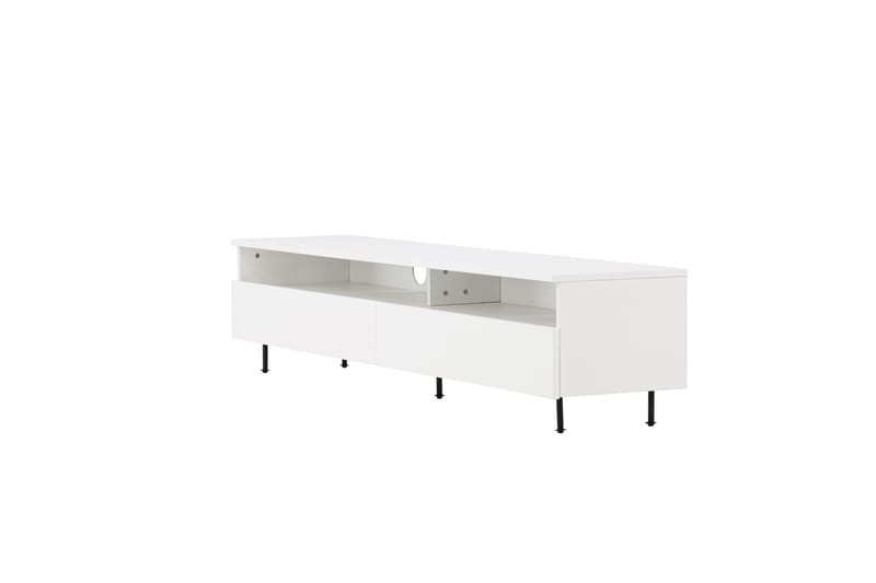 Navarra Tv-benk 180x40 cm - Hvit - Møbler - Mediamøbel & tv møbel - TV-benk & mediabenk