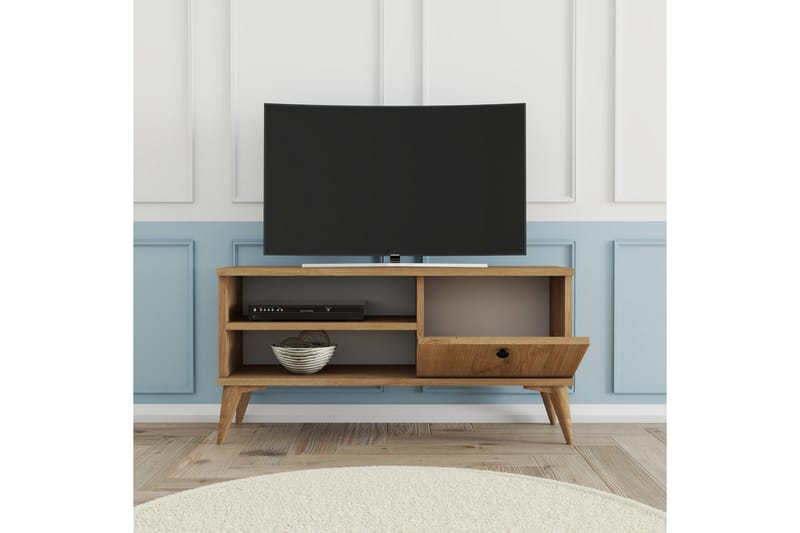 Reyne TV-benk 90 cm - Natur - Møbler - Mediamøbel & tv møbel - TV-benk & mediabenk