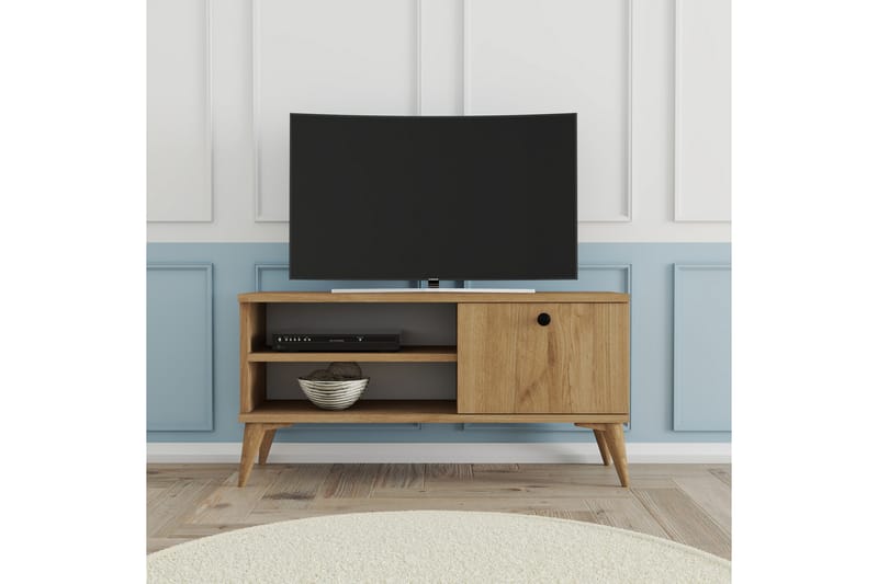 Reyne TV-benk 90 cm - Natur - Møbler - Mediamøbel & tv møbel - TV-benk & mediabenk