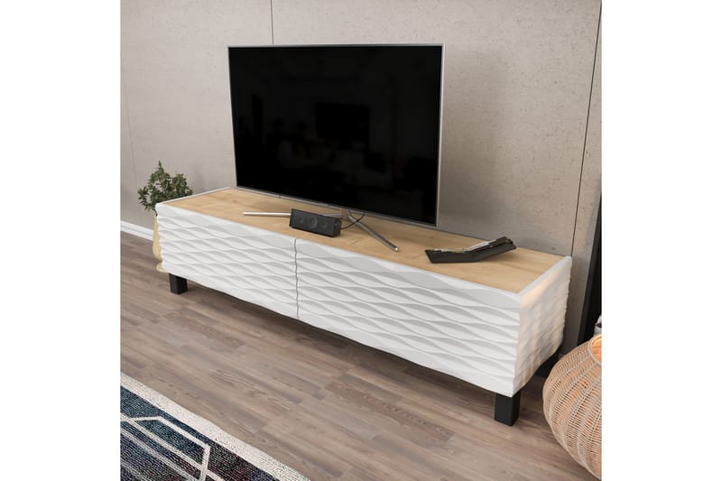 Rinorea Tv-benk 149,2x38 cm - Blå - Møbler - Mediamøbel & tv møbel - TV-benk & mediabenk