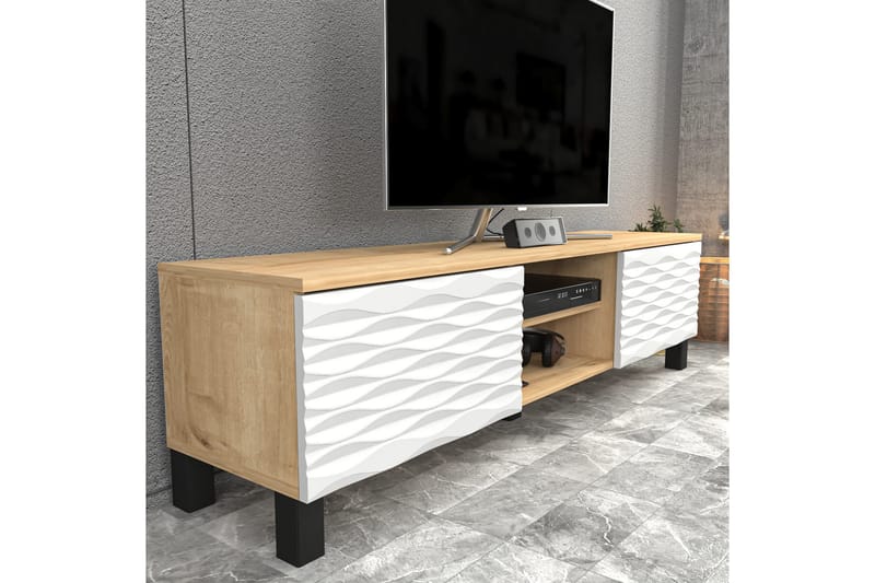 Rinorea Tv-benk 150x40,3 cm - Blå - Møbler - Mediamøbel & tv møbel - TV-benk & mediabenk