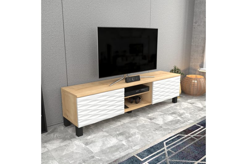 Rinorea Tv-benk 150x40,3 cm - Blå - Møbler - Mediamøbel & tv møbel - TV-benk & mediabenk