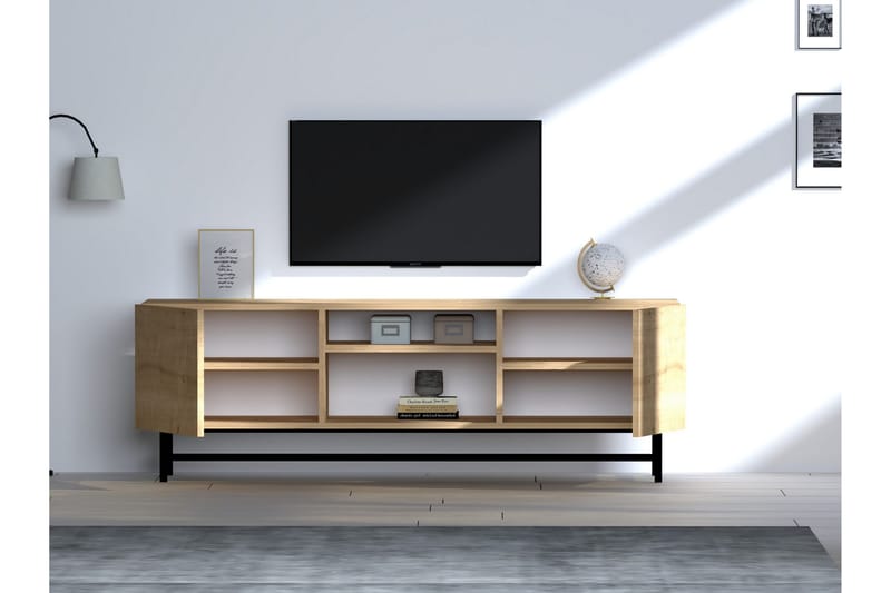 Rinorea Tv-benk 150x50 cm - Blå - Møbler - Mediamøbel & tv møbel - TV-benk & mediabenk