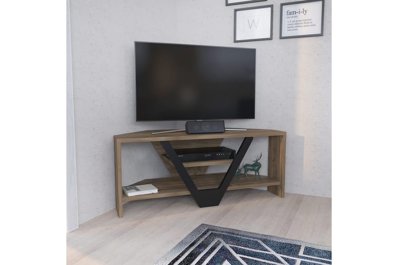 Rinorea Tv-benk 90x36,8 cm - Brun - Møbler - Mediamøbel & tv møbel - TV-benk & mediabenk