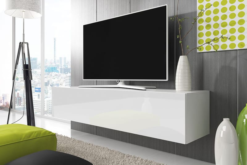 Rogsta TV-Benk 100 cm - Hvit - TV-benk & mediabenk