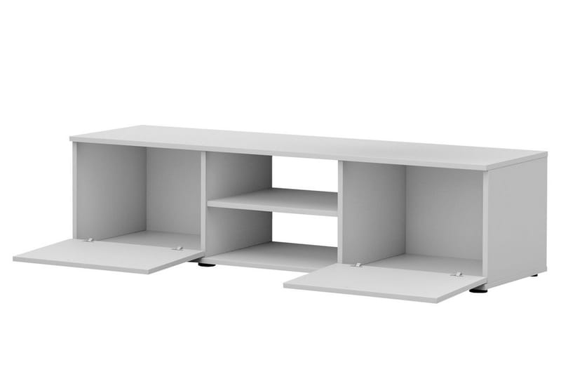 Ruskelsby TV-benk 140 cm - Eik/Svart - Møbler - Mediamøbel & tv møbel - TV-benk & mediabenk