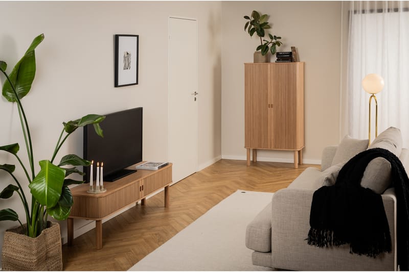 Samay TV-benk 40 cm - Natur - Møbler - Mediamøbel & tv møbel - TV-benk & mediabenk