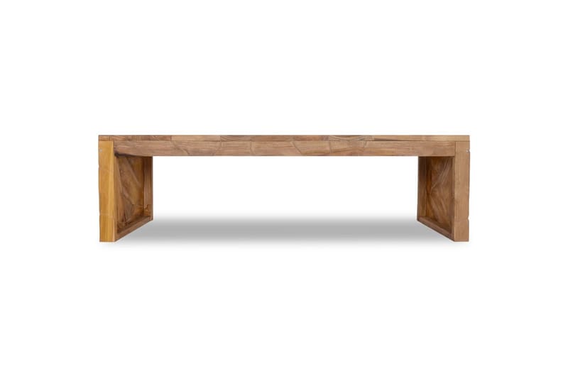 TV-benk 110x35x36 cm heltre teak - Møbler - Mediamøbel & tv møbel - TV-benk & mediabenk