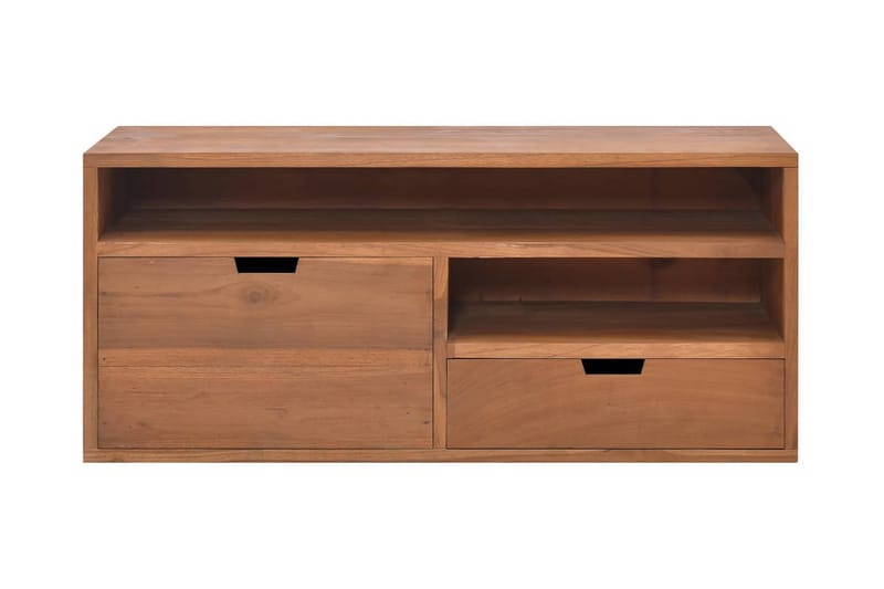 TV-benk 90x30x40 cm heltre teak - Møbler - Mediamøbel & tv møbel - TV-benk & mediabenk