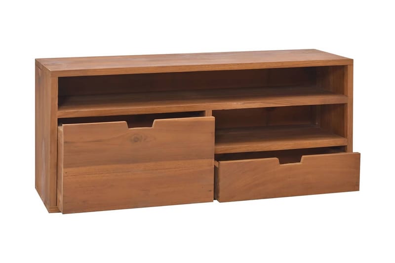 TV-benk 90x30x40 cm heltre teak - Møbler - Mediamøbel & tv møbel - TV-benk & mediabenk