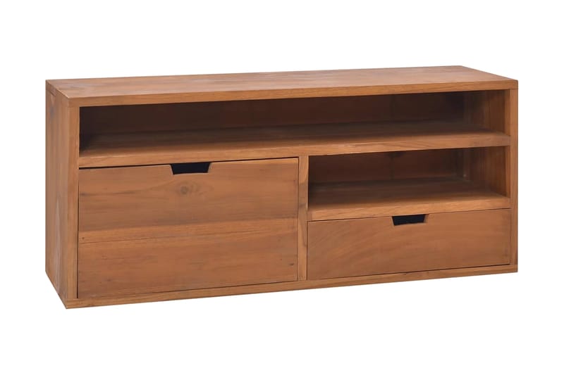 TV-benk 90x30x40 cm heltre teak - Møbler - Mediamøbel & tv møbel - TV-benk & mediabenk