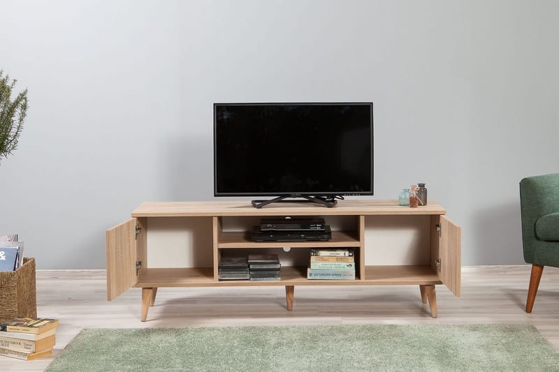 Vellavie TV-benk 140 cm - Mønstrete - Møbler - Mediamøbel & tv møbel - TV-benk & mediabenk