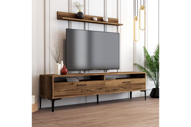 Andifli Tv-møbelsett 180x47 cm - Brun - Møbler - Mediamøbel & tv møbel - TV-møbelsett