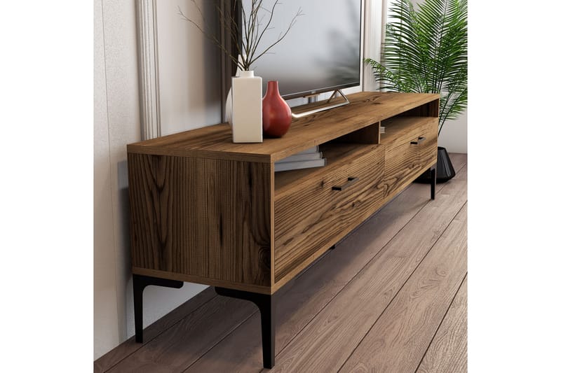 Andifli Tv-møbelsett 180x47 cm - Brun - Møbler - Mediamøbel & tv møbel - TV-møbelsett