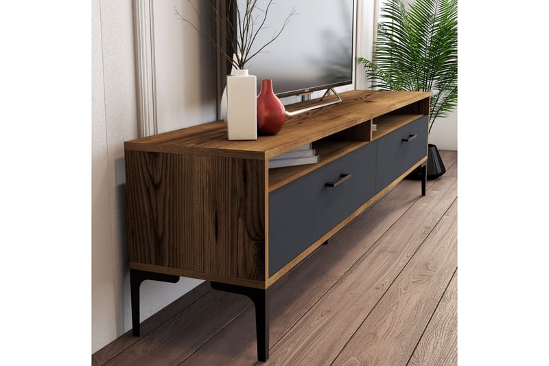 Andifli Tv-møbelsett 180x47 cm - Brun - Møbler - Mediamøbel & tv møbel - TV-møbelsett