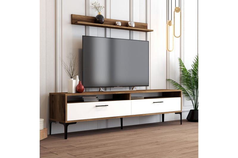 Andifli Tv-møbelsett 180x47 cm - Brun - Møbler - Mediamøbel & tv møbel - TV-møbelsett