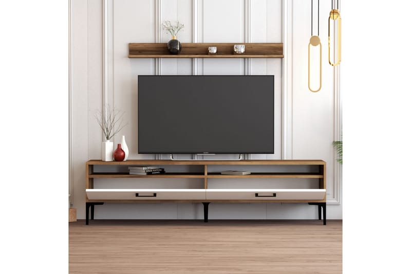 Andifli Tv-møbelsett 180x47 cm - Brun - Møbler - Mediamøbel & tv møbel - TV-møbelsett