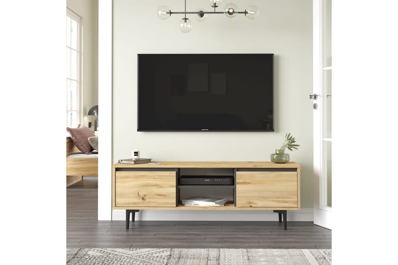 Rinorea Tv-møbelsett 140x48,1 cm - Flerfarget - Møbler - Mediamøbel & tv møbel - TV-møbelsett