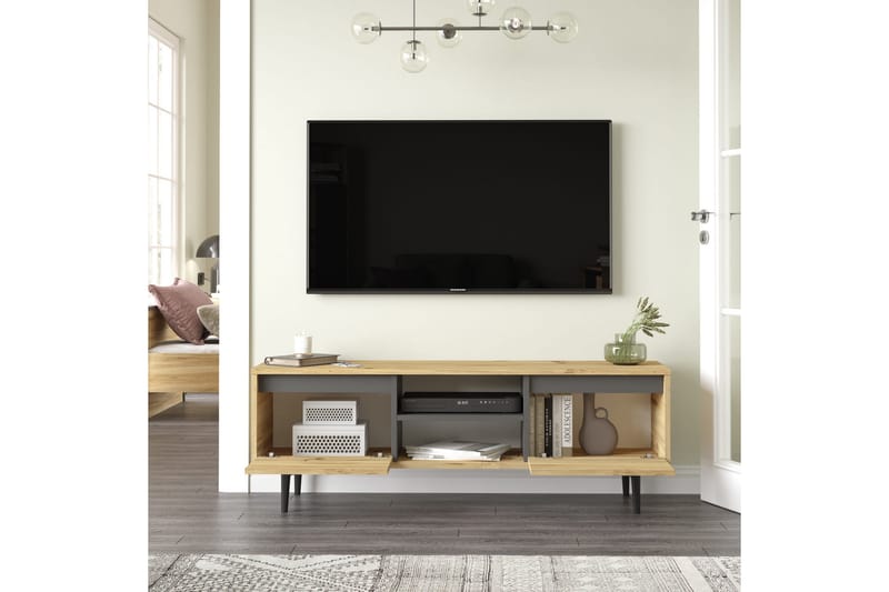 Rinorea Tv-møbelsett 140x48,1 cm - Flerfarget - Møbler - Mediamøbel & tv møbel - TV-møbelsett