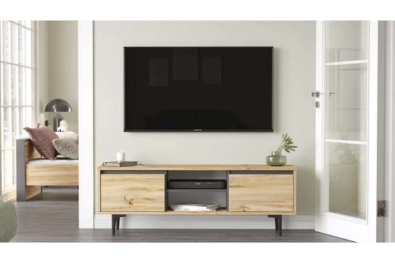 Rinorea Tv-møbelsett 140x48,1 cm - Flerfarget - Møbler - Mediamøbel & tv møbel - TV-møbelsett