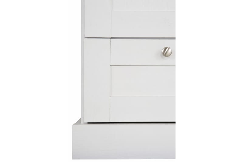 Dareia Garderobe 85 cm - Hvit/Brun - Møbler - Mediamøbel & tv møbel - TV-skap