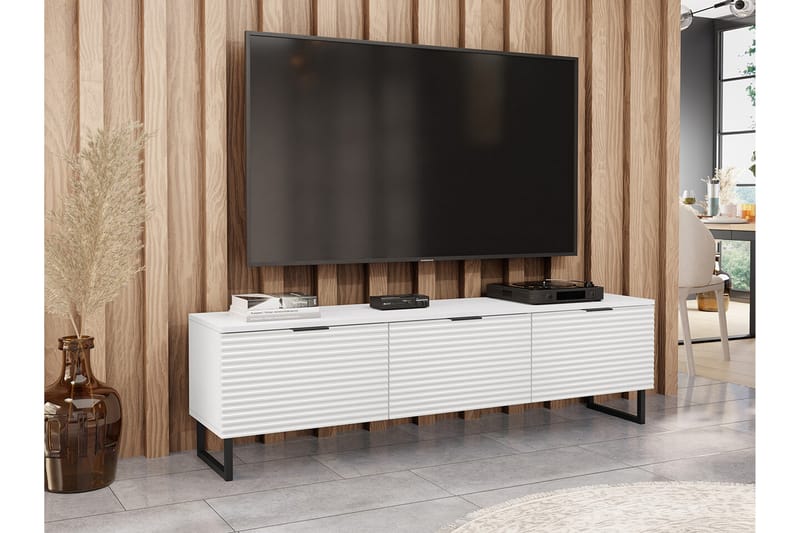 Galbally TV-skåp 150 cm - Hvid - Møbler - Mediamøbel & tv møbel - TV-skap