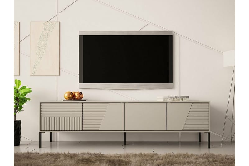 Glenndale TV-skåp 190 cm - Cashmere - Møbler - Mediamøbel & tv møbel - TV-skap