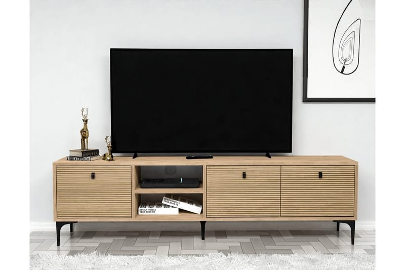 Vision Tv-benk 180 cm - Eik - Møbler - Mediamøbel & tv møbel - TV-benk & mediabenk