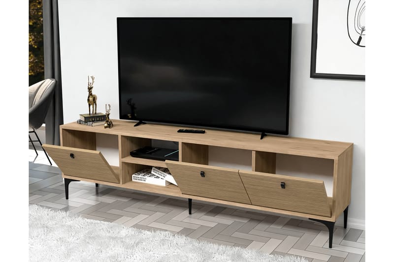 Vision Tv-benk 180 cm - Eik - Møbler - Mediamøbel & tv møbel - TV-benk & mediabenk