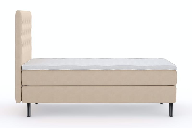 Wega Kontinentalseng 90x200 cm - Beige - Møbler - Senger - Familieseng