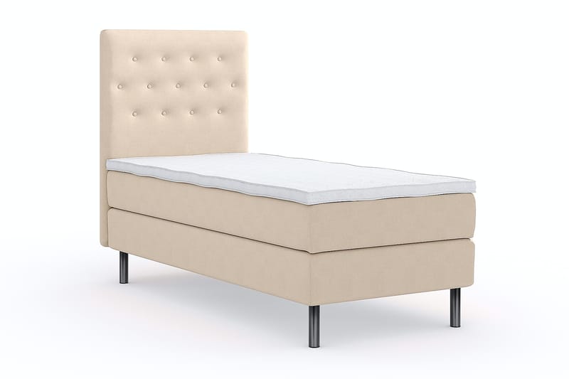 Wega Kontinentalseng 90x200 cm - Beige - Møbler - Senger - Familieseng