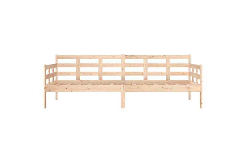 beBasic Dagseng heltre furu 80x200 cm - Brun - Møbler - Senger - Sengeramme & sengestamme