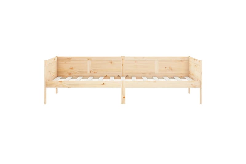 beBasic Dagseng heltre furu 90x200 cm - Brun - Møbler - Senger - Sengeramme & sengestamme