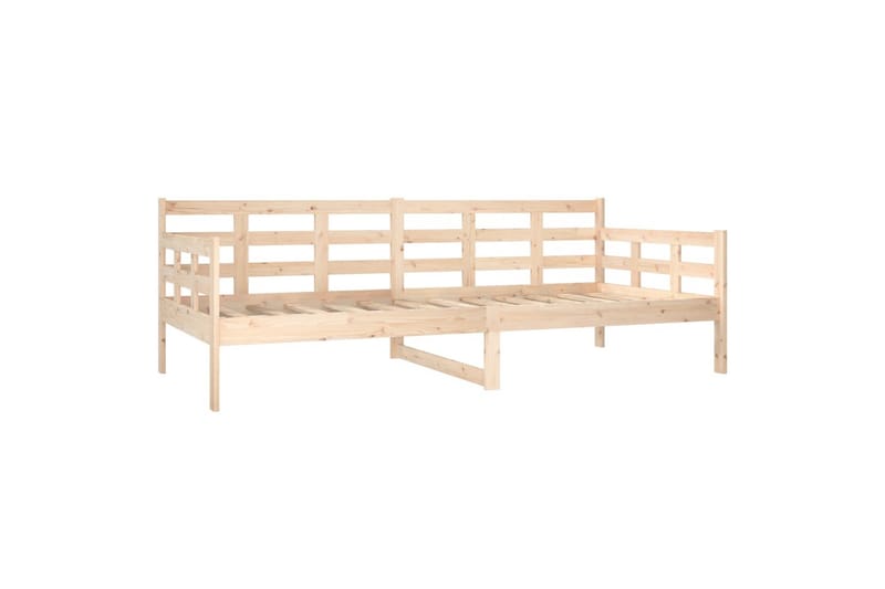 beBasic Dagseng heltre furu 90x200 cm - Brun - Møbler - Senger - Sengeramme & sengestamme