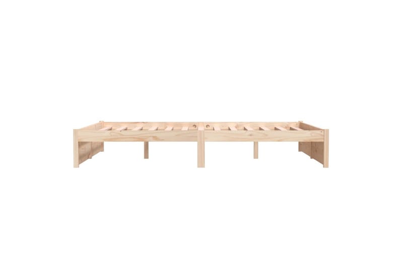 beBasic Sengeramme heltre 140x190 cm - Brun - Møbler - Senger - Sengeramme & sengestamme