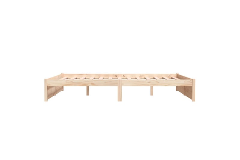 beBasic Sengeramme heltre 150x200 cm 5FT King Size - Brun - Møbler - Senger - Sengeramme & sengestamme