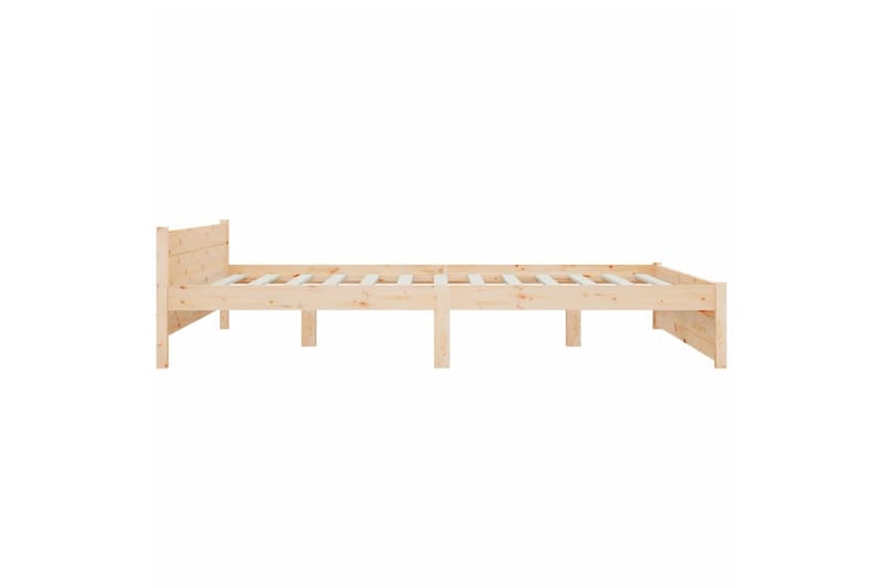 beBasic Sengeramme heltre 150x200 cm 5FT King Size - Brun - Møbler - Senger - Sengeramme & sengestamme