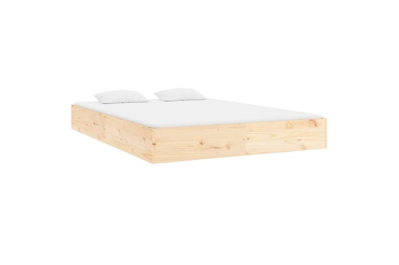 beBasic Sengeramme heltre 150x200 cm 5FT King Size - Brun - Møbler - Senger - Sengeramme & sengestamme