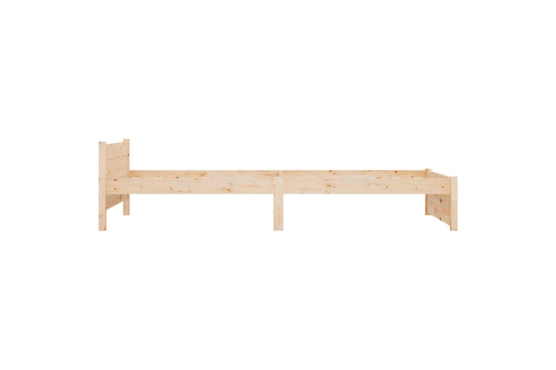 beBasic Sengeramme heltre 90x190 cm 3FT Single - Brun - Møbler - Senger - Sengeramme & sengestamme