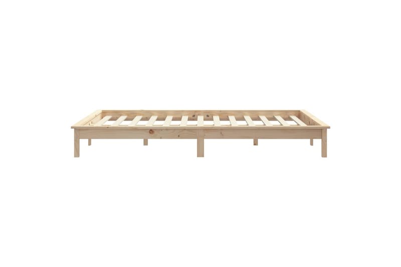 beBasic Sengeramme heltre furu 120x200 cm - Brun - Møbler - Senger - Sengeramme & sengestamme