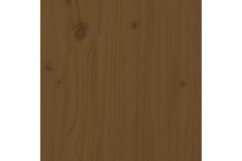 beBasic Uttrekkbar dagseng honningbrun 2x(90x190) cm heltre furu - Brun - Sengeramme & sengestamme
