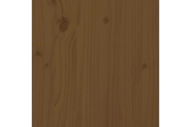 beBasic Uttrekkbar dagseng honningbrun 2x(90x200) cm heltre furu - Brun - Sengeramme & sengestamme