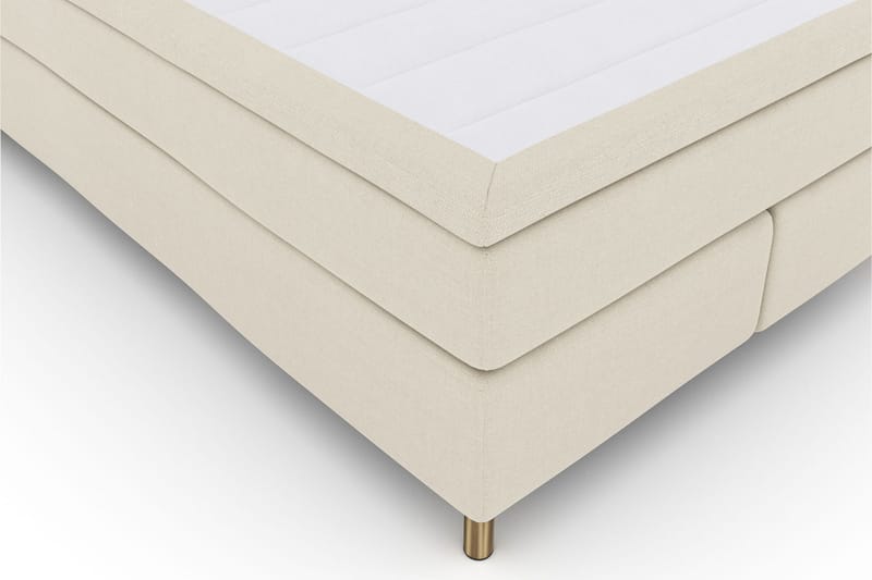 Select No 5 Kontinentalseng 140x200 Fast/Medium Watergel - Beige/Kobberben - Møbler - Senger - Kontinentalsenger