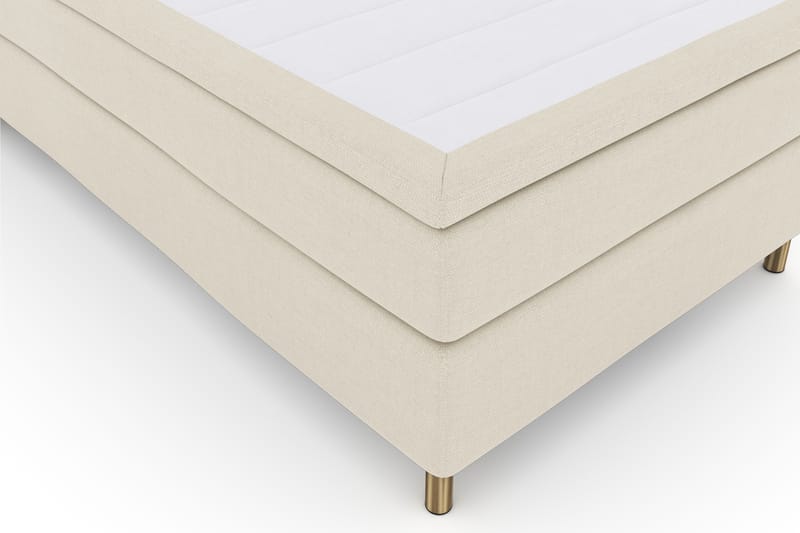 Select No 4 Komplett Sengepakke 120x200 Fast - Beige/Kobberben - Møbler - Senger - Komplett sengepakke