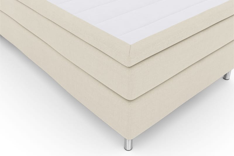 Select No 4 Komplett Sengepakke 120x200 Medium - Beige/Metallben - Møbler - Senger - Komplett sengepakke