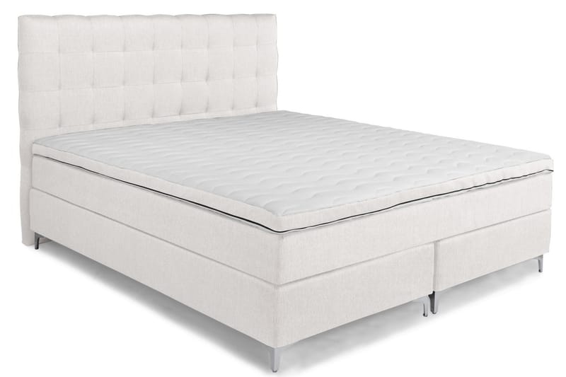 Elite Lyx Komplett Sengepakke Kontinentalseng 160x200 - Beige - Møbler - Senger - Komplett sengepakke