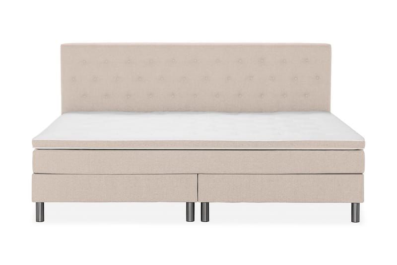 Ella Familieseng 240x210 cm - (+Flere valg) Beige - Møbler - Senger - Kontinentalsenger