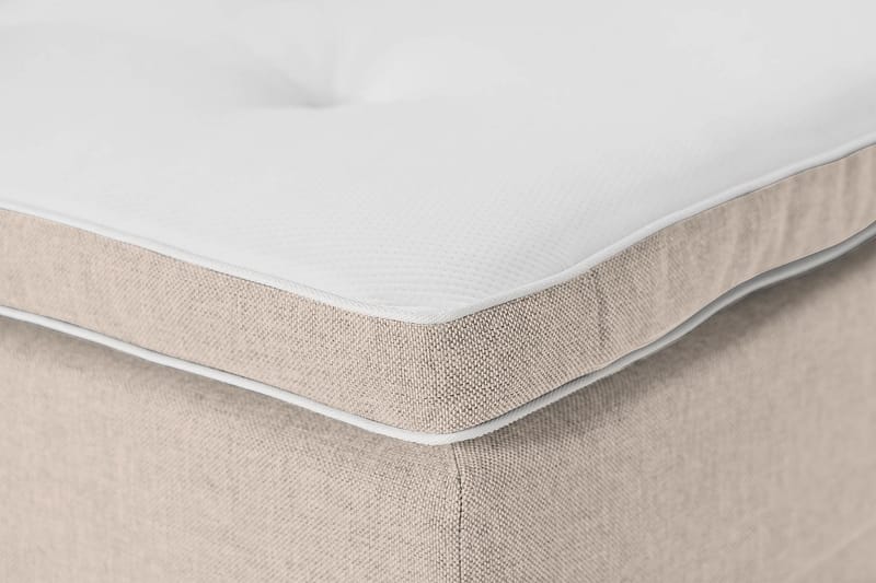 Ella Familieseng 240x210 cm - (+Flere valg) Beige - Møbler - Senger - Kontinentalsenger